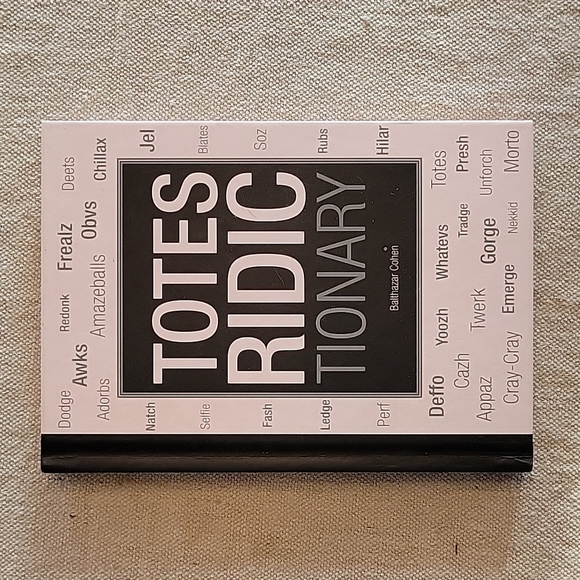 𝅺Totes Ridictionary, humor, hardcover book - Picture 1 of 6